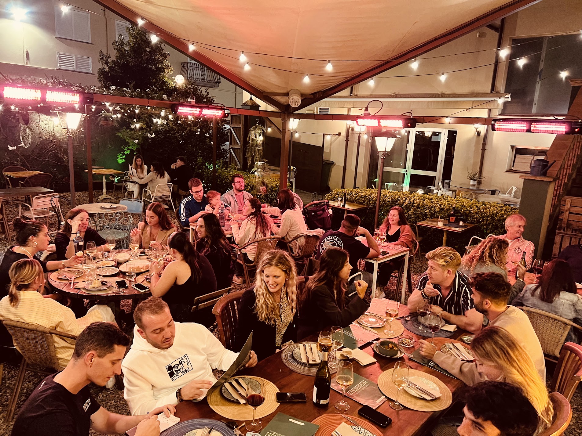 Sopar a la terrassa